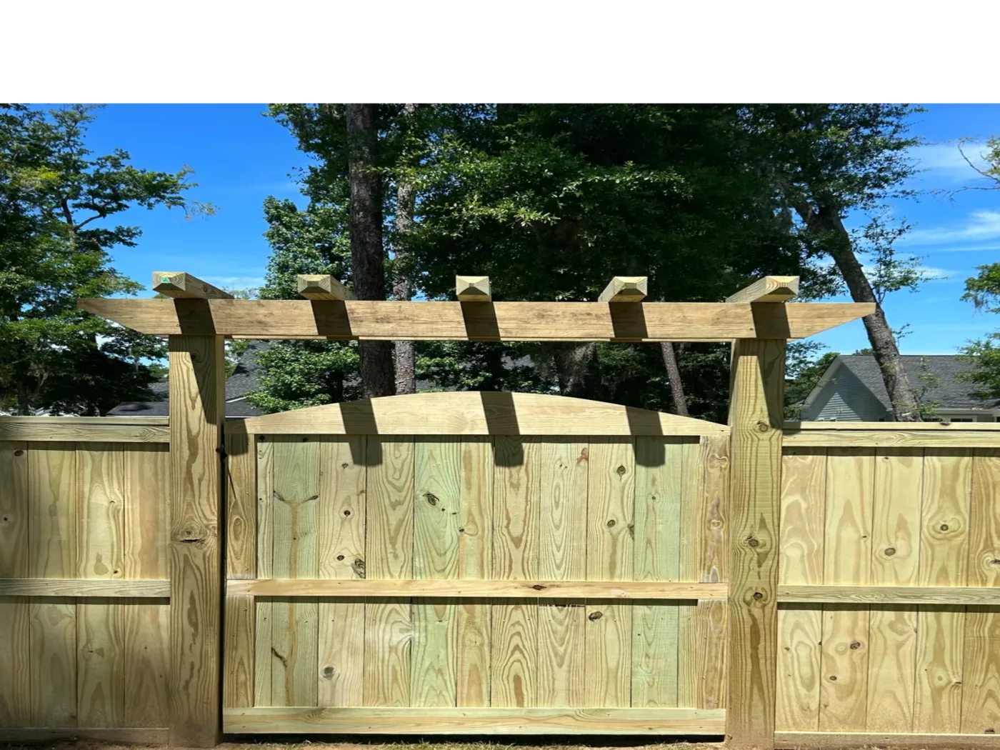 Arbors & connected outdoor details