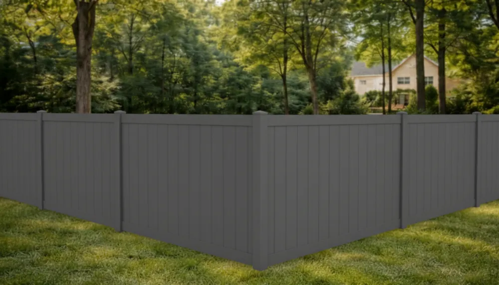 Vinyl fencing style illustration