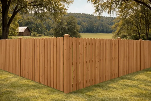 Stockade privacy style illustration