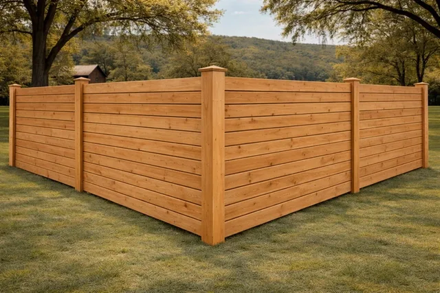 Horizontal privacy style illustration